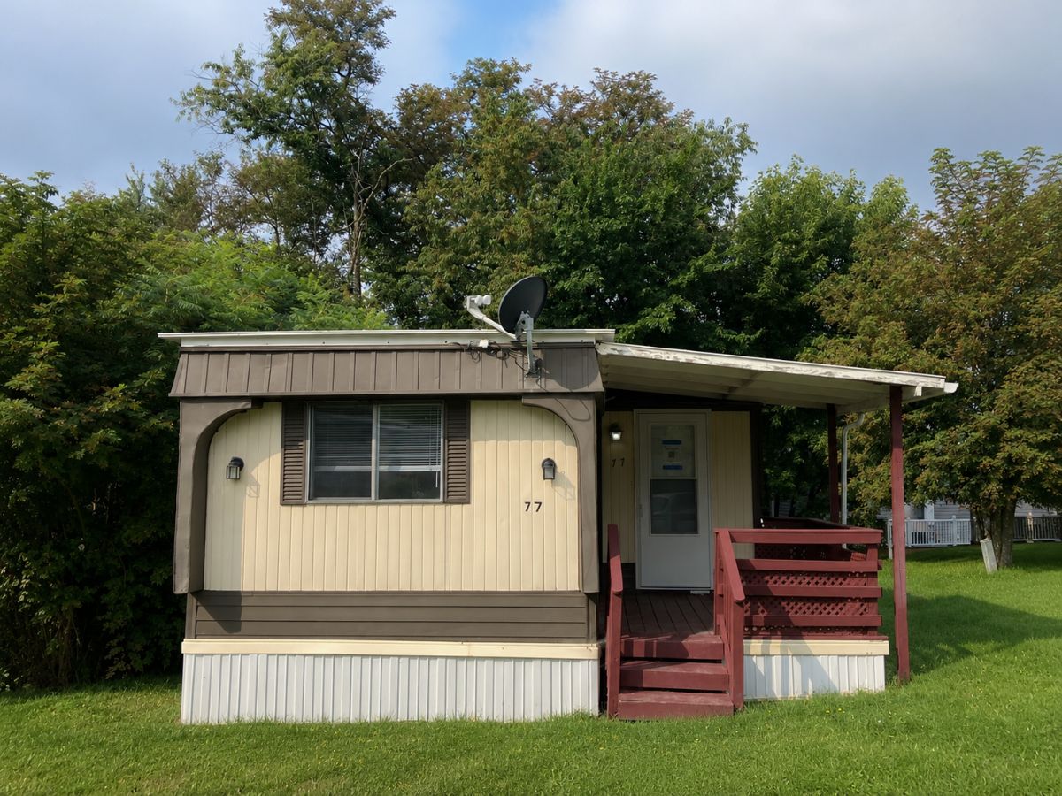 A photo of the home